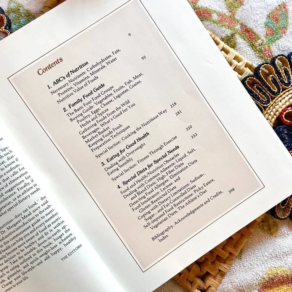 Vintage Readers Digest Eat Better Live Better Guide To Nutrition and Health